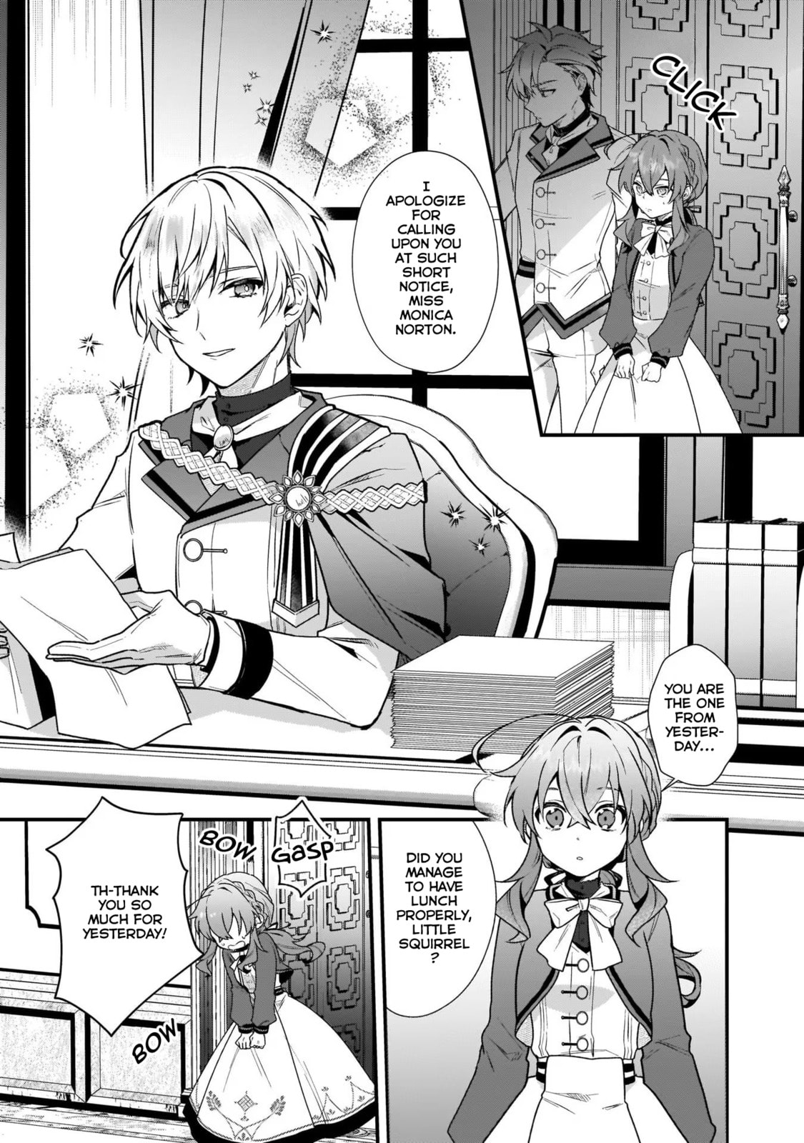 Secrets of the Silent Witch Chapter 4-2 - Page 1 - Secrets of the Silent Witch manga Chapter 4-2